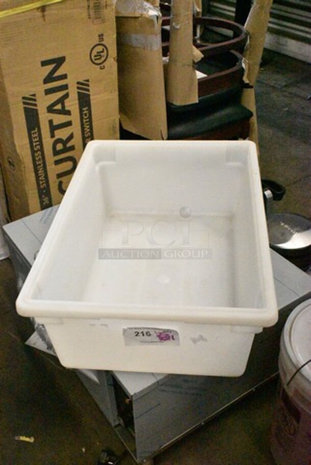 ALL ONE MONEY! Lot of Stainless Steel Drop In Bins and Poly Bin - Image 4 of 5