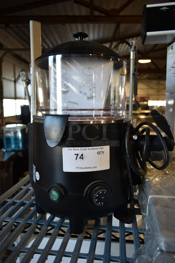 BRAND NEW SCRATCH AND DENT! Coldline Chocofairy-10L Metal Countertop Hot Chocolate Dispenser. No Drip Tray. 120 Volts, 1 Phase. Tested and Working! - Image 2 of 6