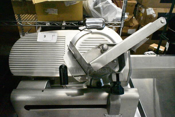 Globe 3600 Stainless Steel Commercial Countertop Meat Slicer w/ Blade Sharpener. 115 Volts, 1 Phase. Tested and Working! - Image 1 of 8