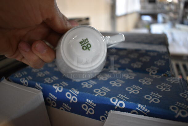3 Boxes of 12 BRAND NEW LavAzza White Ceramic Mugs. 3.5x2.5x2.5. 3 Times Your Bid! - Image 3 of 5