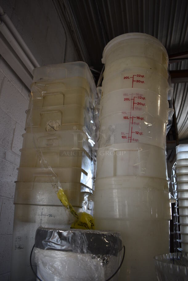 ALL ONE MONEY! Tier Lot of Various Poly Bins! - Image 2 of 5