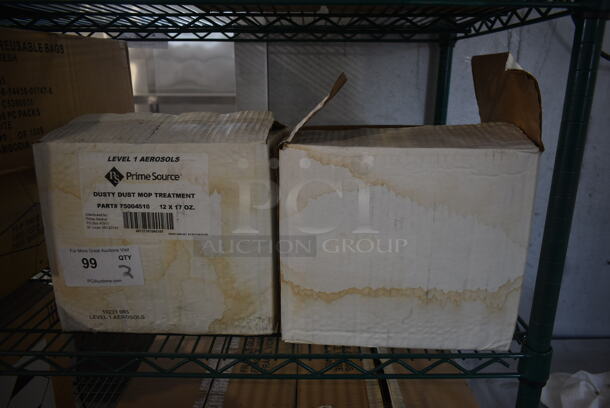 2 Boxes of 12 BRAND NEW Prime Source Dusty Dust Mop Treatment Bottles. 2 Times Your Bid! - Image 2 of 4