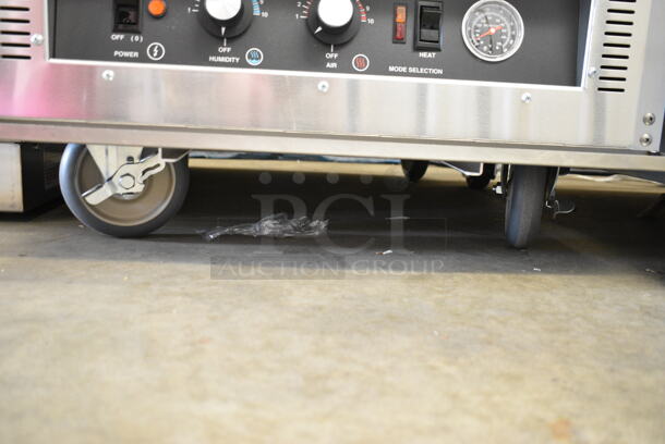 BRAND NEW! Cres Cor 0747 071 Metal Commercial Single Door Proofing Heated Holding Cabinet on Commercial Casters. 120 Volts, 1 Phase. Tested and Working! - Image 3 of 7