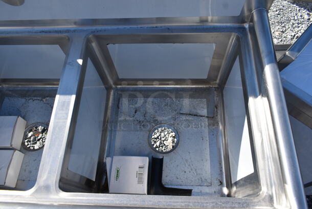BRAND NEW SCRATCH AND DENT! Regency 600S31717 Stainless Steel Commercial 3 Bay Sink. Bays 17x17 - Image 2 of 6