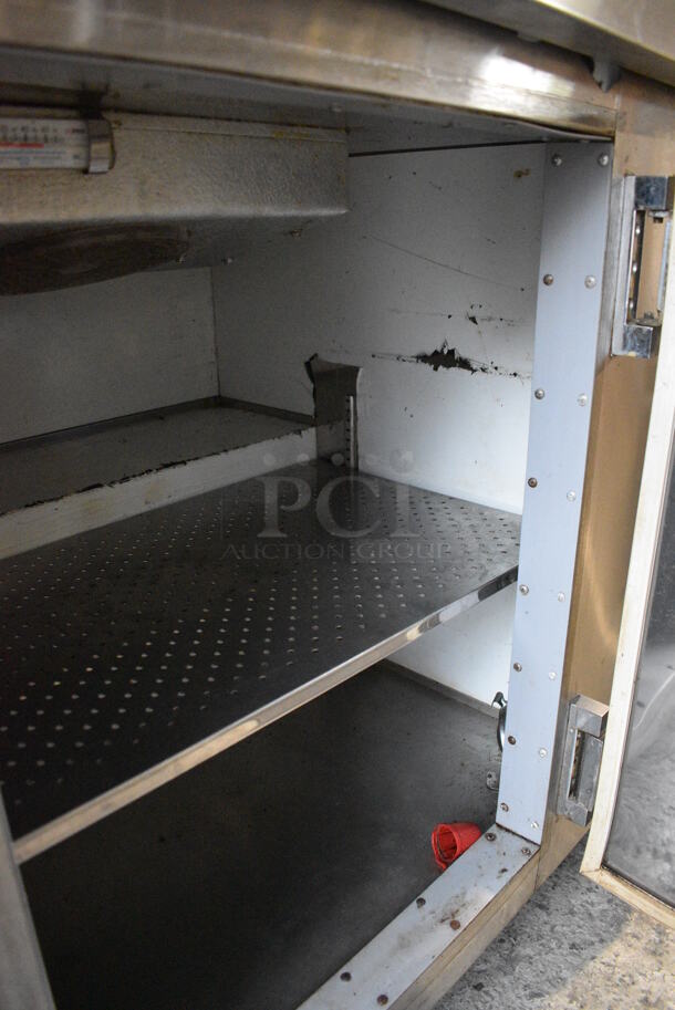 CustomCool Stainless Steel Commercial Single Door Undercounter Cooler. 36x31x36. Tested and Working! - Image 4 of 6