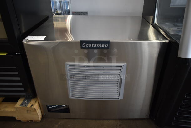 BRAND NEW SCRATCH AND DENT! 2023 Scotsman MC0330SW-1A Stainless Steel Commercial Ice Machine Head. 115 Volts, 1 Phase. 
