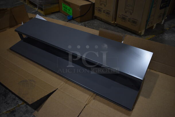 2 BRAND NEW IN BOX! Royston 10025295-004 12x36 Gray Metal 2 Tier Units. 2 Times Your Bid! - Image 4 of 4