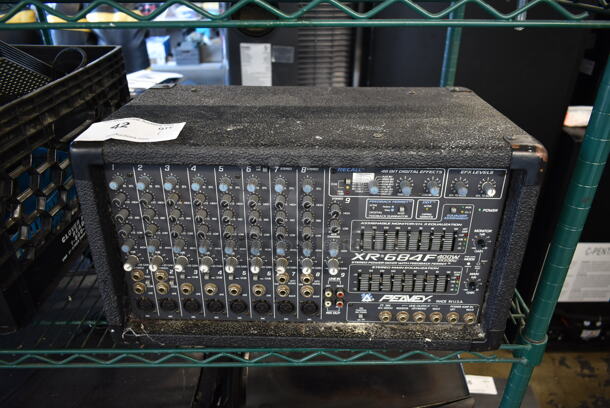 Peavey XR684F 400 SC Power Module Mixer.