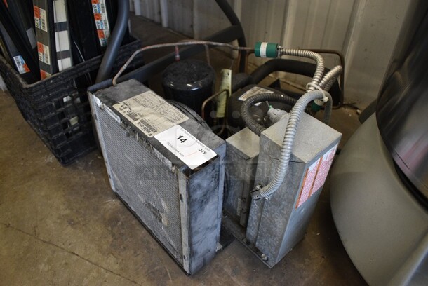 Copeland Model ASE32C3E-CAV-103 Metal Commercial Compressor. 208/230 Volts, 1 Phase. 19x21x14. - Image 4 of 4