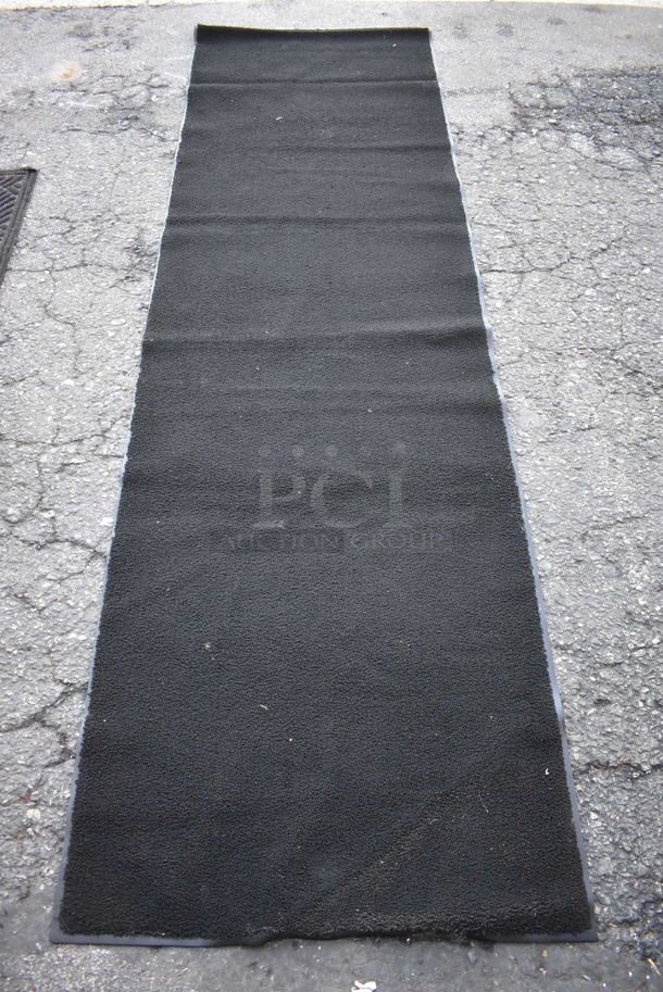 Black Floor Mat. 33x112