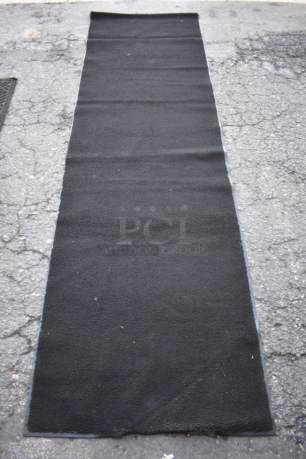 Black Floor Mat. 33x112 - Image 1 of 5