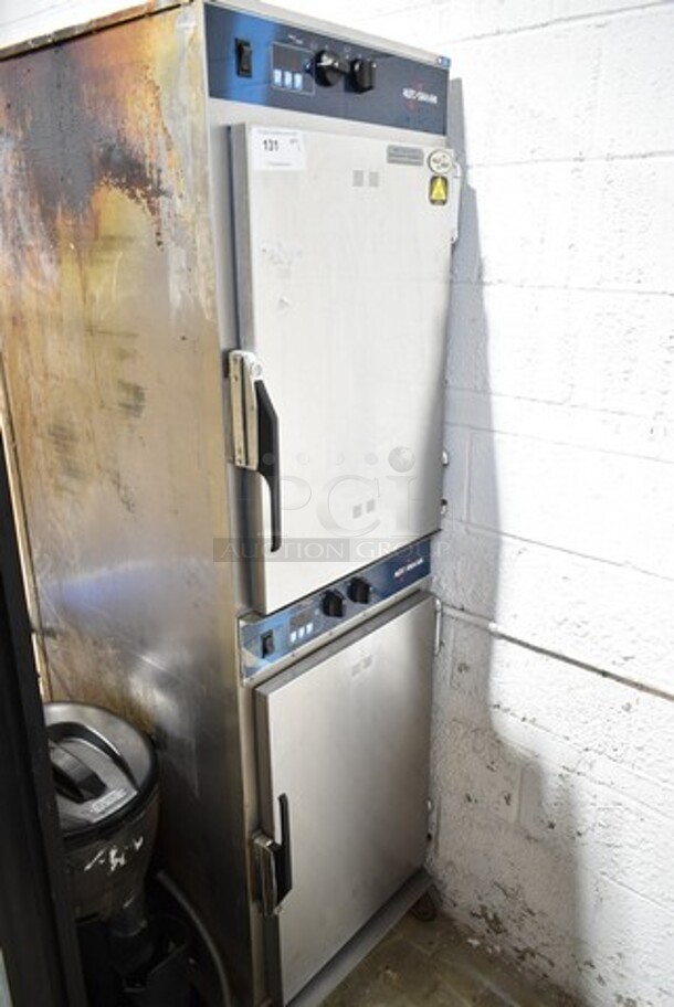Alto Shaam 1000-TH/II Stainless Steel Commercial Electric Powered 2 Half Size Door Reach In Cook N Hold Oven on Commercial Casters. 208-240 Volts, 1 Phase. - Image 2 of 6