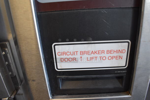 Hobart HO300E Stainless Steel Commercial Floor Style Electric Powered Mini Rotating Rack Oven on HPC800 2 Door Proofer w/ Commercial Casters. 208 Volts, 3 Phase. 48x38x82 - Image 5 of 8