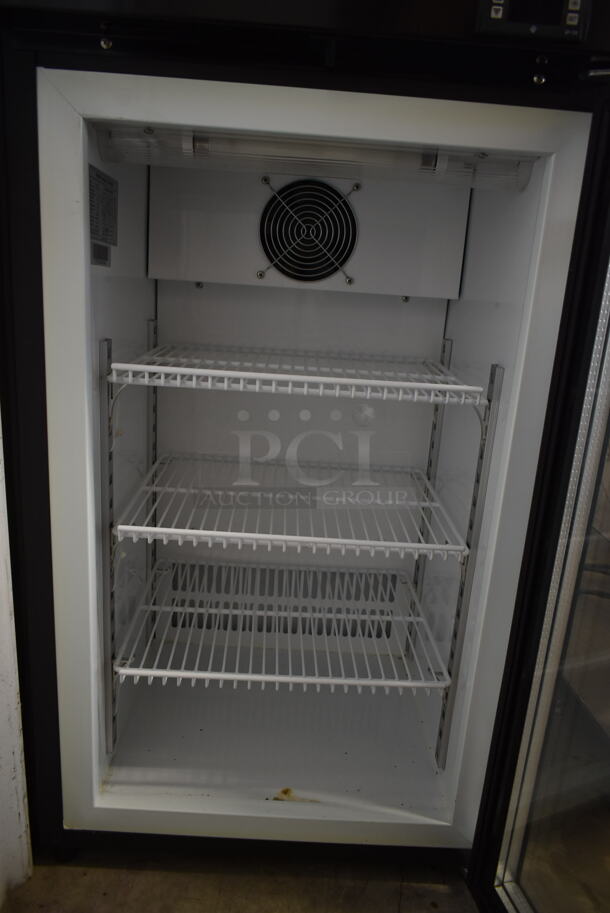 Beverage Air CTF3-1-B Metal Commercial Mini Freezer Merchandiser w/ Poly Coated Racks. 115 Volts, 1 Phase. Tested and Working! - Image 4 of 5
