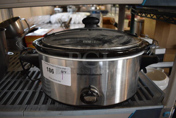 Hamilton Beach SC24 33268 Countertop Slow Cooker. 120 Volts, 1 Phase. 18x11x11 - Image 2 of 6