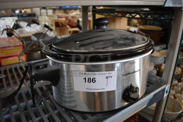 Hamilton Beach SC24 33268 Countertop Slow Cooker. 120 Volts, 1 Phase. 18x11x11 - Image 3 of 6