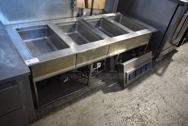 Low Temp Industries LTI CHP-4 Stainless Steel Commercial Electric Powered 4 Bay Refrigerated Drop In. 120/208 Volts, 1 Phase. - Image 2 of 7