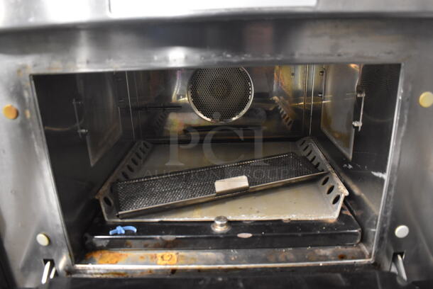 2014 Merrychef eikon e4s Stainless Steel Commercial Countertop Electric Powered Rapid Cook Oven. 208/240 Volts, 1 Phase. 23x25x23.5 - Image 4 of 5