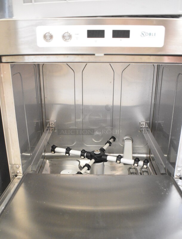 BRAND NEW SCRATCH AND DENT! 2023 Noble 495HTGW22 Stainless Steel Commercial Undercounter High-Temperature Underbar Glass Washer. 208/240 Volts, 1 Phase. - Image 5 of 8