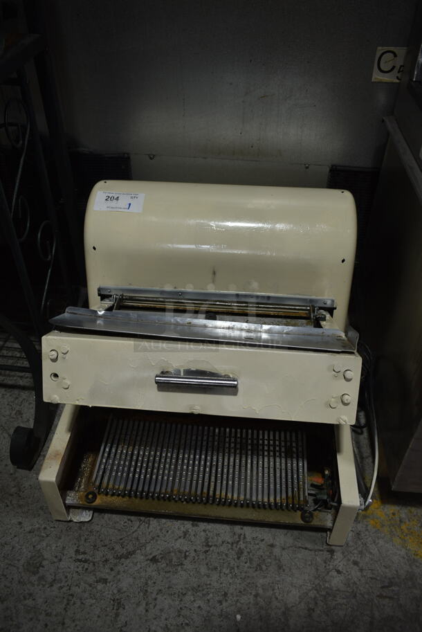 US Slicing MB Metal Commercial Countertop Bread Loaf Slicer. 115 Volts, 1 Phase. Tested and Working!
