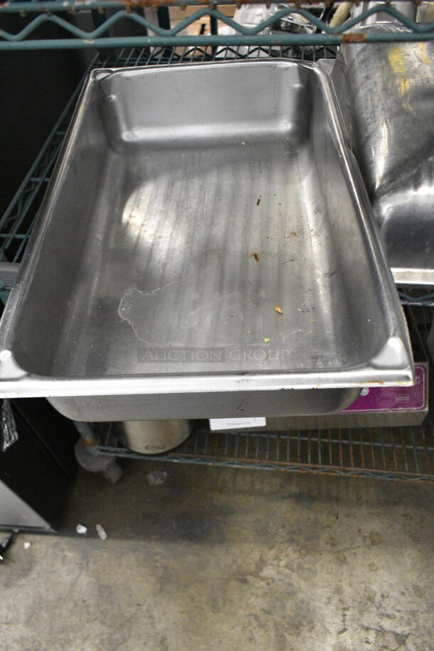 ALL ONE MONEY! Lot of Various Items Including Stainless Steel Lids, Drop In Bin and Dome Chafer Lid.  - Image 4 of 7