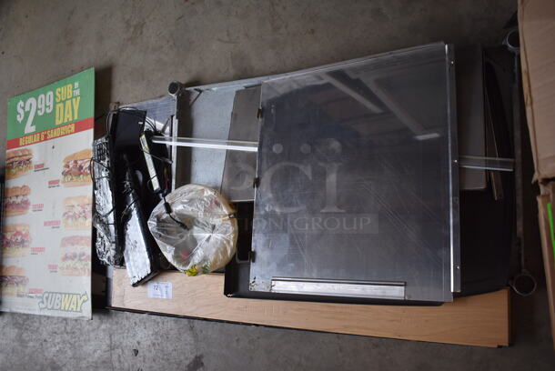 ALL ONE MONEY! Lot of Various Items Including Lid for Beverage Machine, Keyboards, Metal Panels - Image 2 of 6
