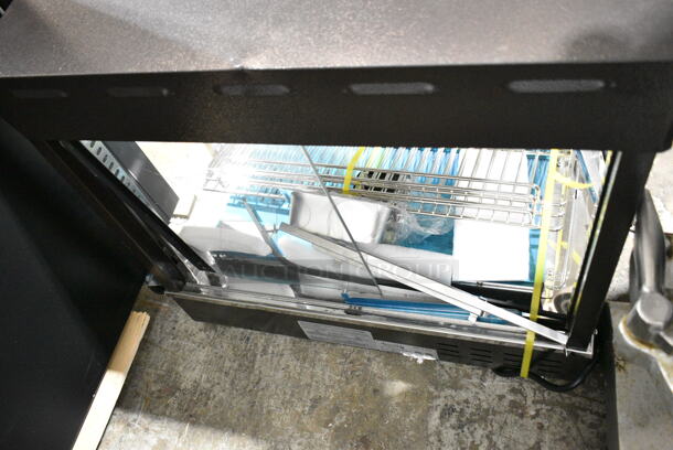 2023 Avantco 177HDC26 Metal Commercial Countertop Heated Display Case Merchandiser. Missing Doors. 120 Volts, 1 Phase. Tested and Working! - Image 3 of 4