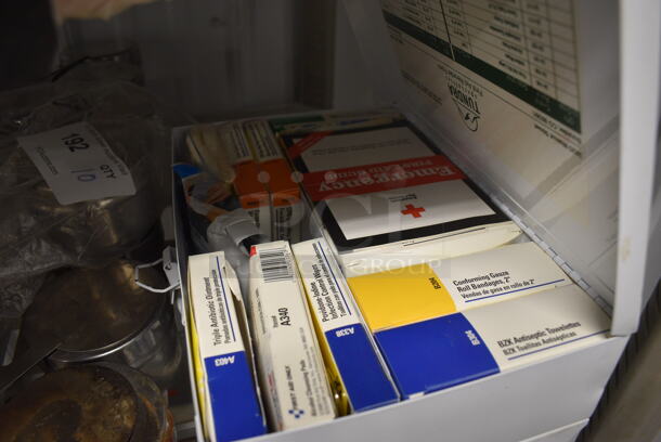 ALL ONE MONEY! Lot of 2 First Aid Kits and Biohazard Clean Up Kit! - Image 6 of 6