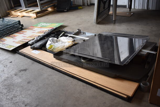 ALL ONE MONEY! Lot of Various Items Including Lid for Beverage Machine, Keyboards, Metal Panels - Image 3 of 6