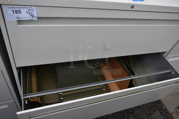 Metal 4 Drawer Filing Cabinet. - Image 4 of 6