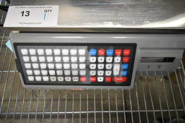 BRAND NEW SCRATCH AND DENT! Torrey Metal Countertop 40 Pound Capacity Scale. Tested and Working! - Image 4 of 7