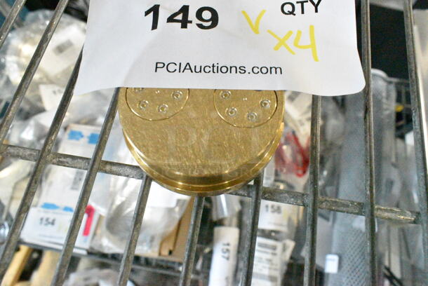 4 BRAND NEW SCRATCH AND DENT! Items Including Estella 348PEM4D9 #9 Spaghetti Pasta Die - 1.9 mm (5/64"), Estella 348PEM4D191 #191 Gnocchi Pasta Die - 19 mm (3/4"), Estella 348PEM4D38 #38 Pappardelle Pasta Die - 15 mm (19/64"), Estella 348PEM4D91 #91 Gramigne Pasta Die - 3 mm (1/8"). 4 Times Your Bid!  - Image 8 of 9