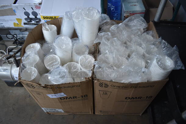 ALL ONE MONEY! Lot of 2 Boxes of Cups!