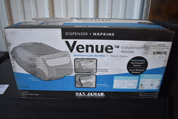 ALL ONE MONEY! Tier Lot of Various Items Including L Nitrile Gloves and 2 Venue Napkin Dispensers. - Image 10 of 12