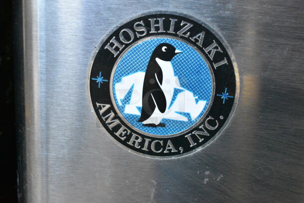 Hoshizaki DCM-270BAH Stainless Steel Commercial Ice Machine and Water Dispenser. 115-120 Volts, 1 Phase.  - Image 2 of 4