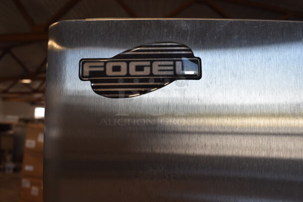 LIKE NEW! 2014 Fogel CR-23-SDF Stainless Steel Commercial Single Door Reach In Freezer. 115 Volts, 1 Phase. Unit Has Only Been Used a Few Times! Tested and Working! - Image 3 of 6