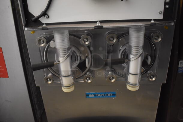 Taylor Stainless Steel Commercial 2 Flavor Frozen Beverage Machine. 208/240 Volts, 1 Phase. 17x31x36 - Image 6 of 8