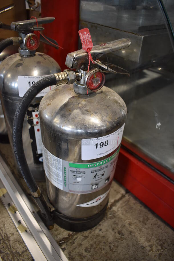 Amerex Wet Chemical Fire Extinguisher. 7x7x20. Buyer Must Pick Up - We Will Not Ship This Item.  - Image 2 of 3