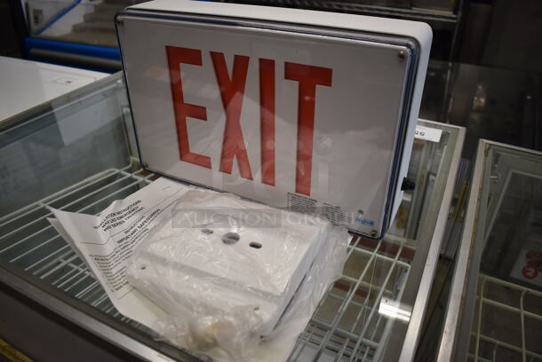 2 Exit Signs. Includes 12x9x3. 2 Times Your Bid! - Image 9 of 12