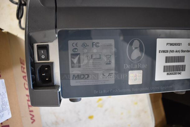 De La Rue Countertop Bill Counting Machine. 12x12x11. Tested and Working! - Image 6 of 6