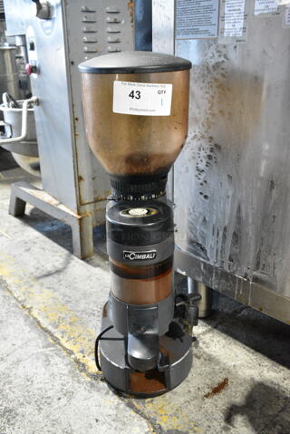 La Cimbali MD 6SA Metal Commercial Countertop Espresso Bean Grinder. 120 Volts, 1 Phase. Tested and Working!