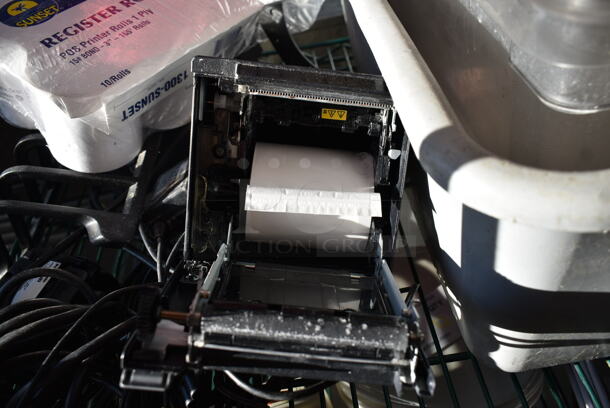 ALL ONE MONEY! Lot of Various Items Including Printer and Printer Paper Rolls - Image 6 of 6