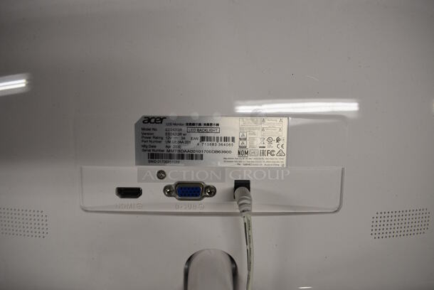 Acer Model ED242QR 24" Computer Monitor. - Image 4 of 4