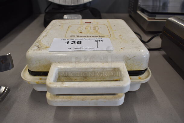 Toastmaster Metal Countertop Waffle Maker. 9x11.5x4 - Image 1 of 6