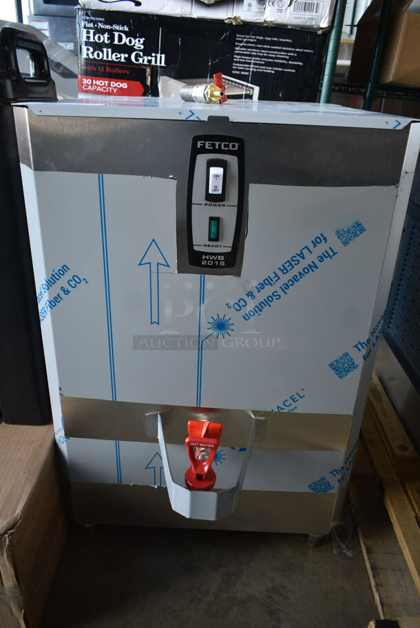 BRAND NEW SCRATCH AND DENT! Fetco HWB-15 Stainless Steel Commercial Countertop 15 Gallon Hot Water Dispenser. 120/208-240 Volts, 1 Phase.  - Image 3 of 6