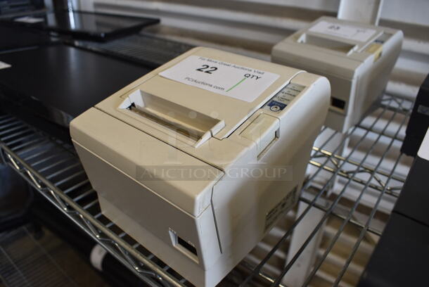 Epson Model M129C Receipt Printer. 6x8x6 - Image 2 of 4