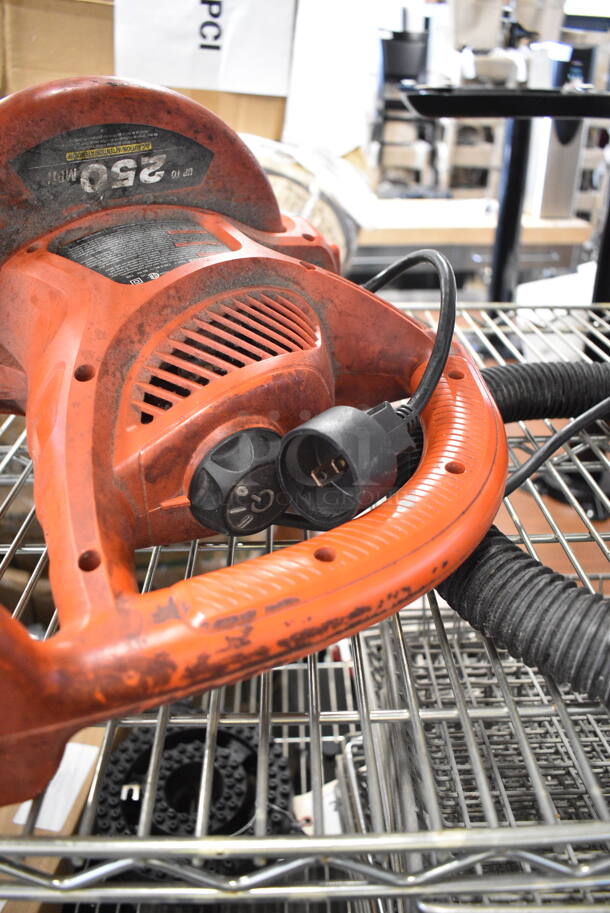 2 Items; 2E200 Wet Dry Vacuum and Black & Decker Leaf Blower. 2 Times Your Bid! - Image 8 of 9