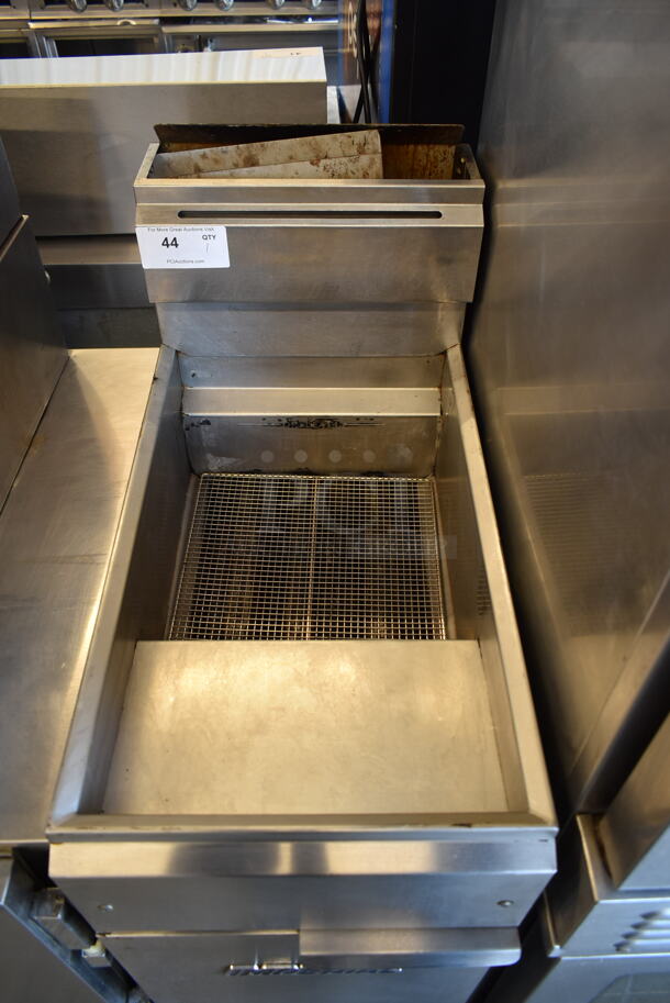 Imperial IFS-40 Stainless Steel Commercial Floor Style Natural Gas Powered Deep Fat Fryer. 105,000 BTU. - Image 2 of 6