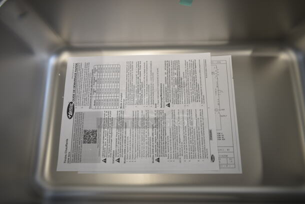 BRAND NEW! Hatco HDW-2B Stainless Steel Commercial Freestanding Two Drawer Warming Drawer. 120 Volts, 1 Phase. Tested and Working! - Image 7 of 10