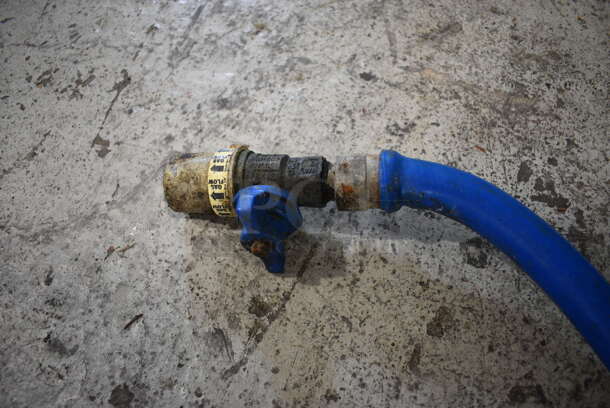 Blue Gas Hose. 45" - Image 3 of 3